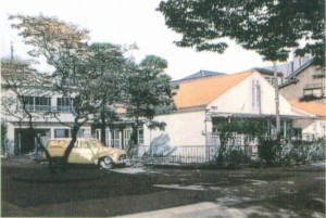 昭和39年6月被災前の新築園舎